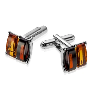 W.KRUK - Spinki do koszuli srebrne W.KRUK