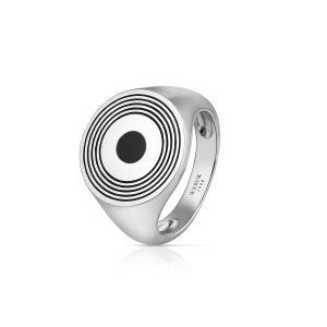 W.KRUK Sygnet srebrny męski Longplay