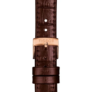 W.KRUK Tissot brązowy pasek skórzany 15 mm