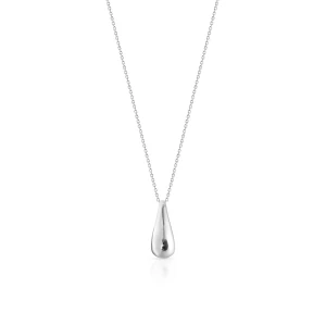 W.KRUK Wisiorek srebrna łezka W.KRUK