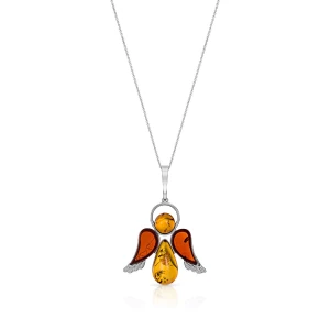 W.KRUK Wisiorek srebrny anioł