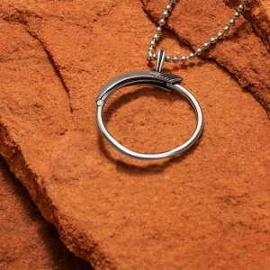 W.KRUK Wisiorek srebrny Freedom