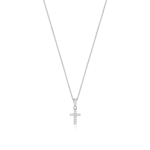 W.KRUK Wisiorek srebrny krzyżyk