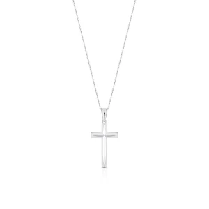 W.KRUK Wisiorek srebrny krzyżyk