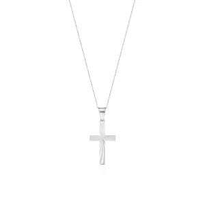 W.KRUK Wisiorek srebrny krzyżyk