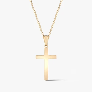 W.KRUK Wisiorek srebrny krzyżyk