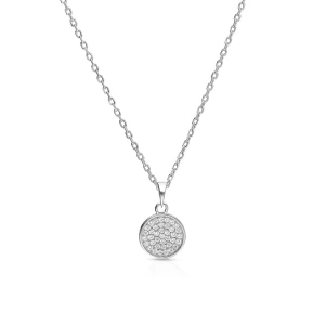 W.KRUK - Wisiorek srebrny z cyrkoniami