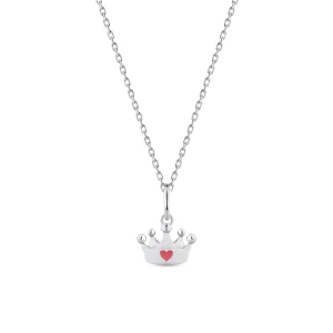 W.KRUK - Wisiorek srebrny z motywem korony