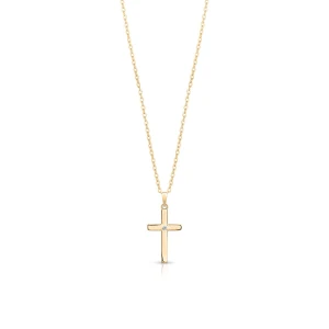 W.KRUK - Wisiorek złoty krzyżyk