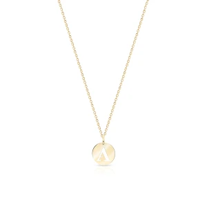 W.KRUK Wisiorek złoty literka A