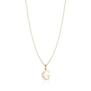 W.KRUK Wisiorek złoty literka G