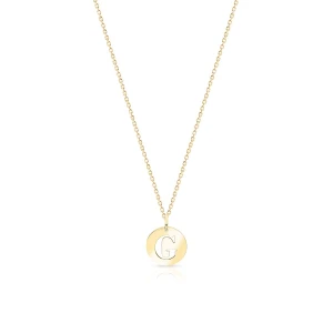 W.KRUK Wisiorek złoty literka G