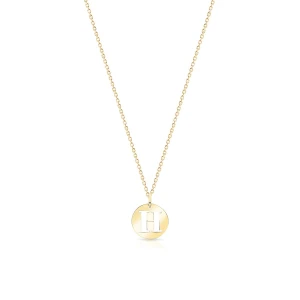 W.KRUK Wisiorek złoty literka H