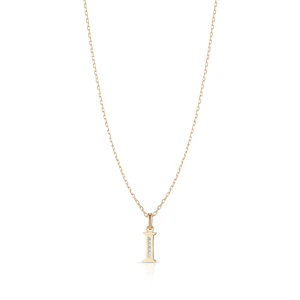 W.KRUK Wisiorek złoty literka I