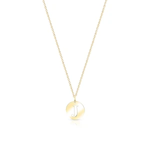 W.KRUK Wisiorek złoty literka J