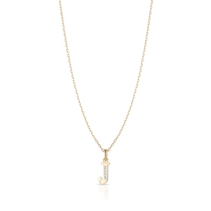 W.KRUK Wisiorek złoty literka J