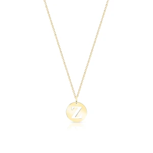 W.KRUK Wisiorek złoty literka Z