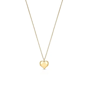 W.KRUK - Wisiorek złoty z motywem serca