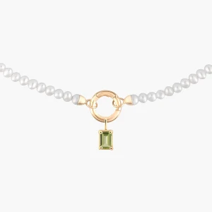 W.KRUK - Wisiorek złoty z oliwinem