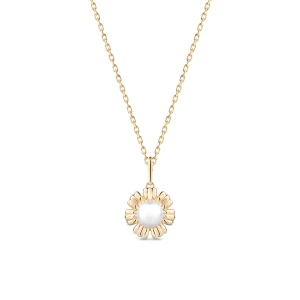 W.KRUK Wisiorek złoty z perłą