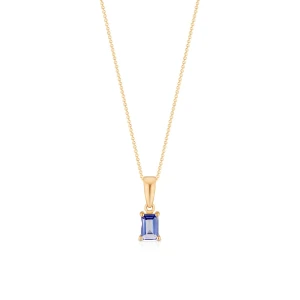 W.KRUK Wisiorek złoty z tanzanitem