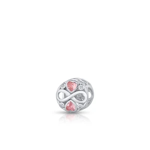 Zdjęcie produktu W.KRUK Zawieszka srebrna ażurowa z cyrkoniami Lovely Beads
