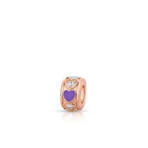 Zdjęcie produktu W.KRUK Zawieszka srebrna z cyrkoniami i emalią Lovely Beads