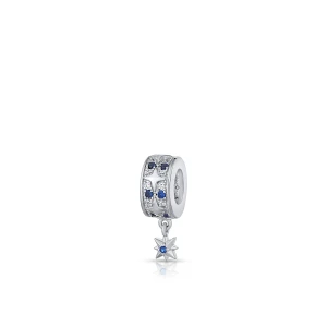 Zdjęcie produktu W.KRUK Zawieszka srebrna z motywem gwiazd Lovely Beads