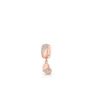 Zdjęcie produktu W.KRUK Zawieszka srebrna z motywem serca Lovely Beads