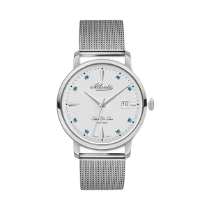 W.KRUK ZEGAREK ATLANTIC SUPER DE LUXE BLUE SAPPHIRE EDITION