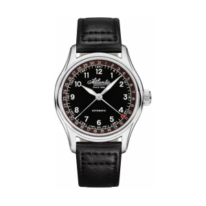 W.KRUK ZEGAREK ATLANTIC WORLDMASTER AUTOMATIC POINTER DATE