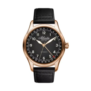 W.KRUK ZEGAREK ATLANTIC WORLDMASTER AUTOMATIC POINTER DATE