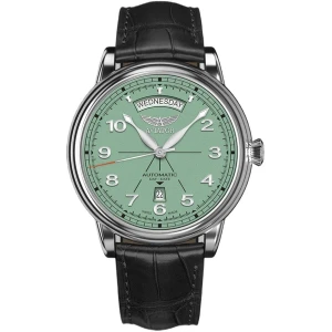 W.KRUK ZEGAREK AVIATOR DOUGLAS DAY-DATE