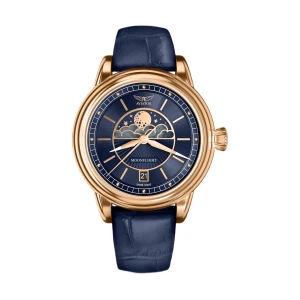 W.KRUK ZEGAREK AVIATOR DOUGLAS MOONFLIGHT