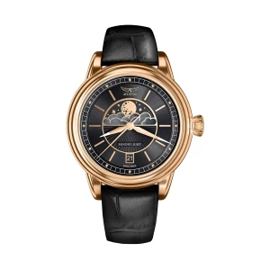 W.KRUK ZEGAREK AVIATOR DOUGLAS MOONFLIGHT
