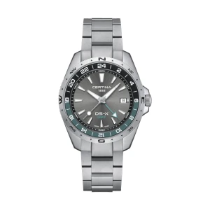 W.KRUK ZEGAREK CERTINA DS-X GMT 41, 2MM