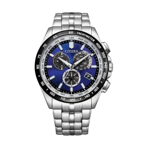 W.KRUK ZEGAREK CITIZEN ECO-DRIVE RADIO CONTROLLED UNITE WITH BLUE LIMITED EDITION