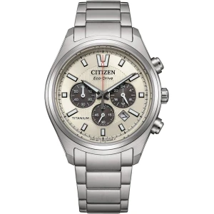 W.KRUK ZEGAREK CITIZEN ECO-DRIVE SUPER TITANIUM CHRONOGRAPH