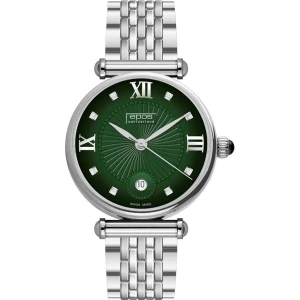 W.KRUK ZEGAREK EPOS QUARTZ LADY ROUND DIAMONDS