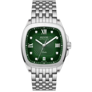 W.KRUK ZEGAREK EPOS QUARTZ LADY SQUARE ROUNDED DIAMONDS