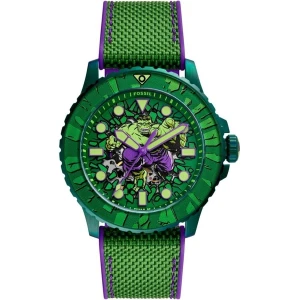 W.KRUK ZEGAREK FOSSIL X MARVEL INCREDIBLE HULK LIMITED EDITION