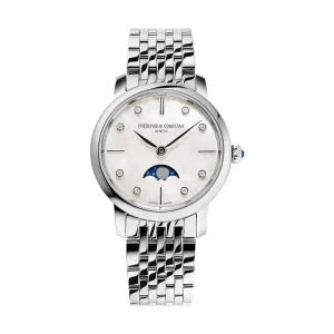 W.KRUK ZEGAREK FREDERIQUE CONSTANT CLASSICS SLIMLINE LADIES MOONPHASE