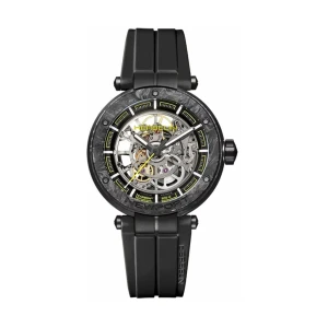 W.KRUK ZEGAREK HERBELIN NEWPORT CARBON TITANIUM AUTOMATIC SKELETON