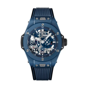W.KRUK ZEGAREK HUBLOT BIG BANG MECA-10 CERAMIC BLUE