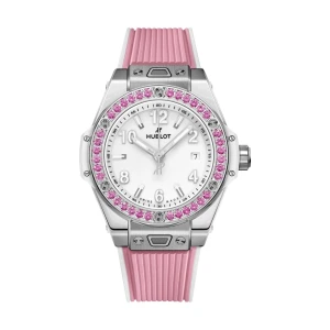 W.KRUK ZEGAREK HUBLOT BIG BANG ONE CLICK JOYFUL STEEL PINK