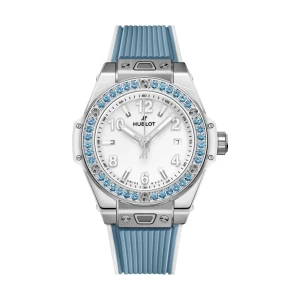 W.KRUK ZEGAREK HUBLOT BIG BANG ONE CLICK JOYFUL STEEL SKY BLUE