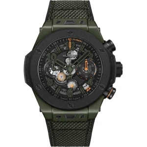 W.KRUK ZEGAREK HUBLOT BIG BANG RELOADED DARK GREEN CERAMIC