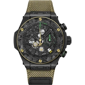 W.KRUK ZEGAREK HUBLOT BIG BANG RELOADED USAIN BOLT CERAMIC CARBON LIMITED EDITION
