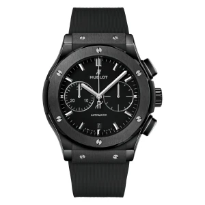 W.KRUK ZEGAREK HUBLOT CLASSIC FUSION CHRONOGRAPH BLACK MAGIC