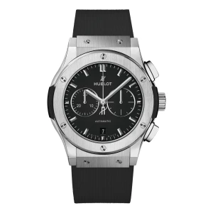 W.KRUK ZEGAREK HUBLOT CLASSIC FUSION CHRONOGRAPH TITANIUM
